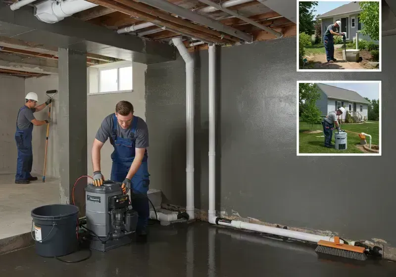 Basement Waterproofing and Flood Prevention process in DuPage County, IL